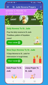 St Jude Novena Prayers screenshot 0