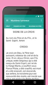 Saint Rosaire catholique screenshot 7