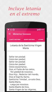 Santo Rosario español screenshot 3