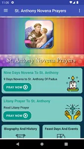 St Anthony Novena Prayers screenshot 0