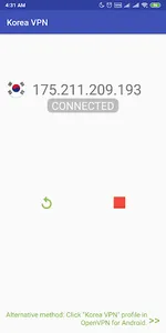 Korea VPN - Plugin for OpenVPN screenshot 3