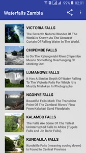 Waterfalls Zambia screenshot 0