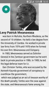 Zambian Former President's His screenshot 1