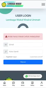 Wakaf KU screenshot 2