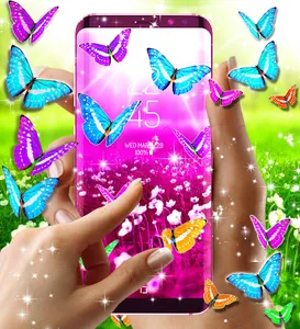 Butterflies live wallpaper screenshot 23