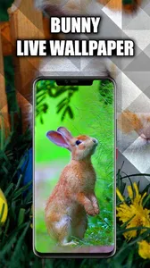 Bunny Live Wallpaper | Cute Bu screenshot 3