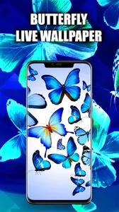 Butterfly Wallpaper Live HD/3D screenshot 0