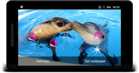 Dolphin Live Wallpaper screenshot 4
