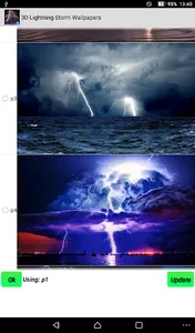 Lightning Live Wallpapers screenshot 10