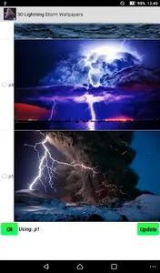 Lightning Live Wallpapers screenshot 11