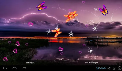 Lightning Live Wallpapers screenshot 2