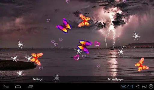 Lightning Live Wallpapers screenshot 5