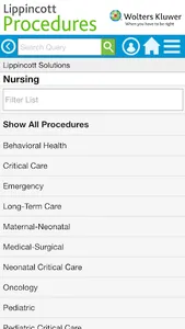 Lippincott Procedures screenshot 1