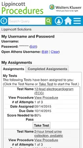 Lippincott Procedures screenshot 2