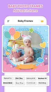 NewBorn Baby Photos Frames App screenshot 8