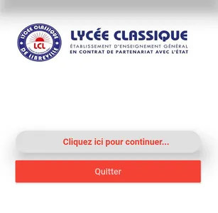 Lycée Classique mobile screenshot 0