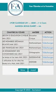 Lycée Classique mobile screenshot 5
