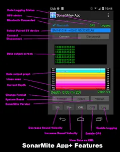 SonarMite App+ screenshot 2