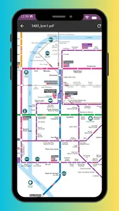 Lyon Metro Map 2023 screenshot 3