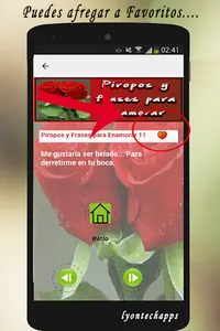Piropos y Frases de Amor screenshot 1