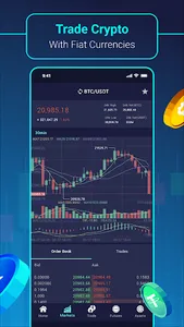 LYO TRADE Crypto BTC Exchange screenshot 1
