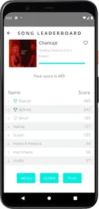 LyricFluent - Learn Languages screenshot 2
