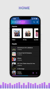 Coldplay Lyrics & Song screenshot 0