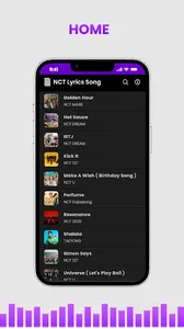 NCT Lyrics & Song screenshot 1