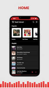 Red Velvet Lyrics & Song screenshot 0