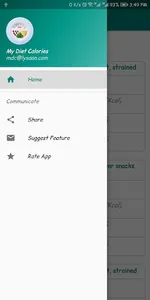 My Diet Calories screenshot 2