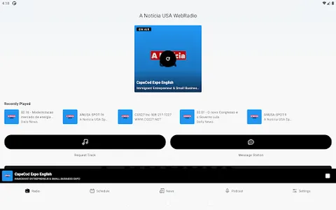 A Notícia USA WebRadio screenshot 10