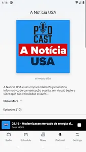 A Notícia USA WebRadio screenshot 3