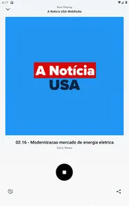 A Notícia USA WebRadio screenshot 6