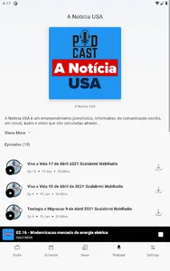 A Notícia USA WebRadio screenshot 8