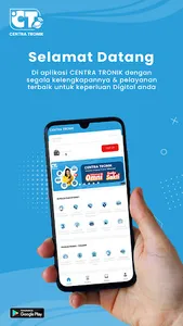 CENTRA TRONIK - Pulsa Termurah screenshot 1