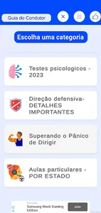 Guia do condutor screenshot 1
