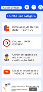 Guia do condutor screenshot 11