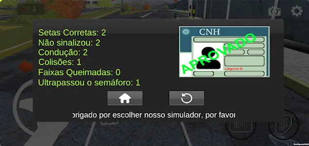 Simulador do Detran Fortaleza screenshot 11