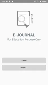 M3 IDK : E-Journal screenshot 0