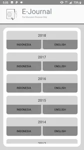 M3 IDK : E-Journal screenshot 1