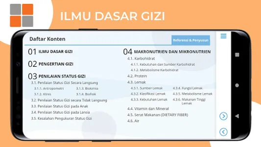 M3 Kesmas: Ilmu Dasar Gizi screenshot 1