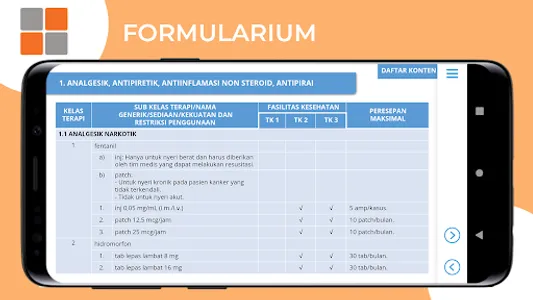 M3 Keperawatan: Formularium screenshot 5