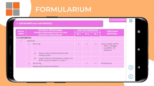 M3 TLM: Formularium screenshot 18