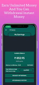M Quizy : Play Online Quiz & E screenshot 5