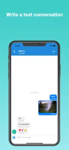Text Story Maker: Fake Message screenshot 0