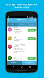 BLE Scanner (Connect & Notify) screenshot 0