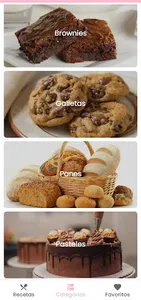 Recetas de Reposteria Postres screenshot 2
