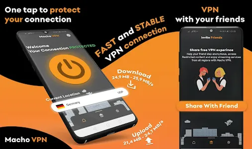 Macho VPN screenshot 2