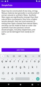 SimpleTodo screenshot 2