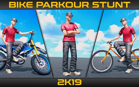 Bike Parkour Stunts 2022 screenshot 16